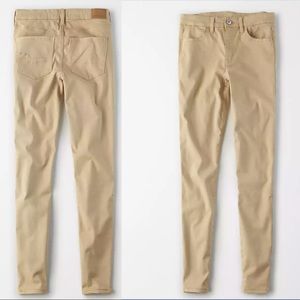 AE Super Stretch khaki size 0